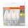 KOMPLEKT 3x LED Pirn B40 E14/4W/230V 2700K - Osram