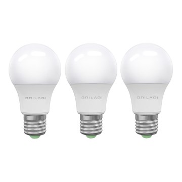 KOMPLEKT 3x LED Pirn ECOLINE A60 E27/15W/230V 6500K - Brilagi