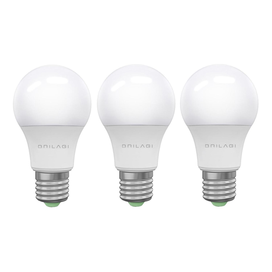 KOMPLEKT 3x LED Pirn ECOLINE A60 E27/15W/230V 6500K - Brilagi