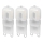 KOMPLEKT 3x LED Pirn ECOLINE G9/2,5W/230V 3000K - Brilagi