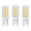 KOMPLEKT 3x LED Pirn ECOLINE G9/3,5W/230V 3000K - Brilagi