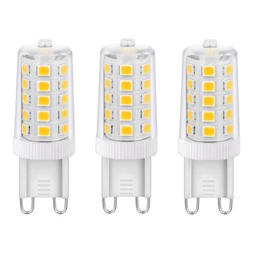 KOMPLEKT 3x LED Pirn ECOLINE G9/3,5W/230V 3000K - Brilagi