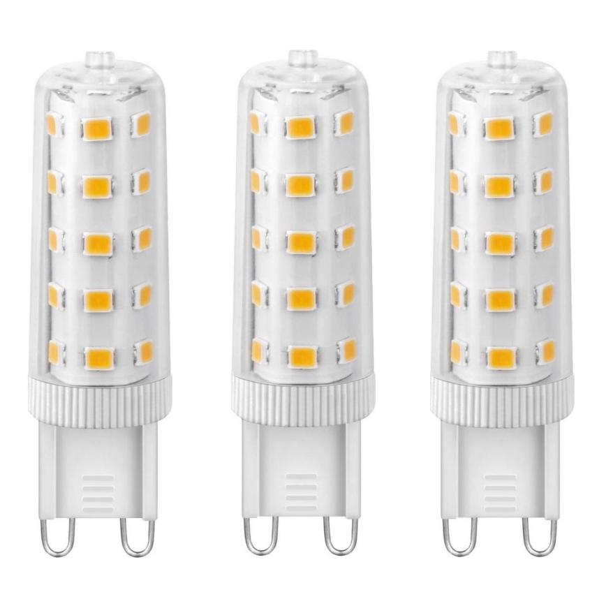 KOMPLEKT 3x LED Pirn ECOLINE G9/4,5W/230V 3000K - Brilagi