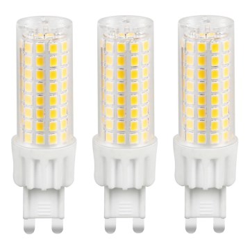 KOMPLEKT 3x LED Pirn ECOLINE G9/7W/230V 3000K - Brilagi