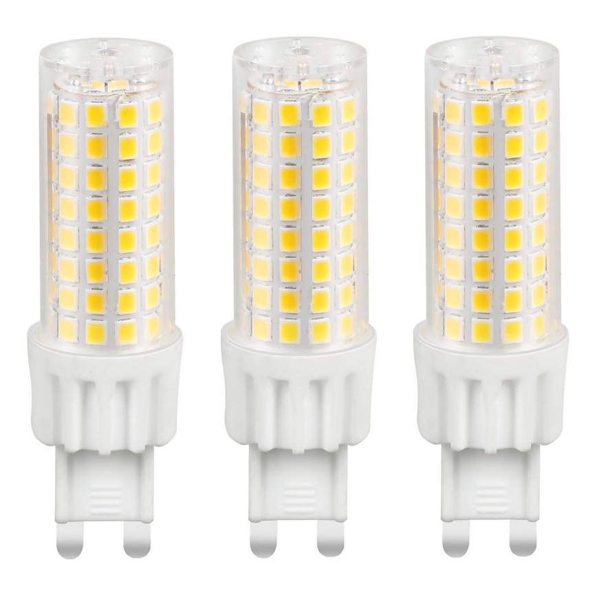 KOMPLEKT 3x LED Pirn ECOLINE G9/7W/230V 3000K - Brilagi
