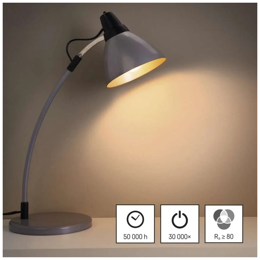 KOMPLEKT 3x LED Pirn FILAMENT A60 E27/3,8W/230V 2700K Energiaklass A