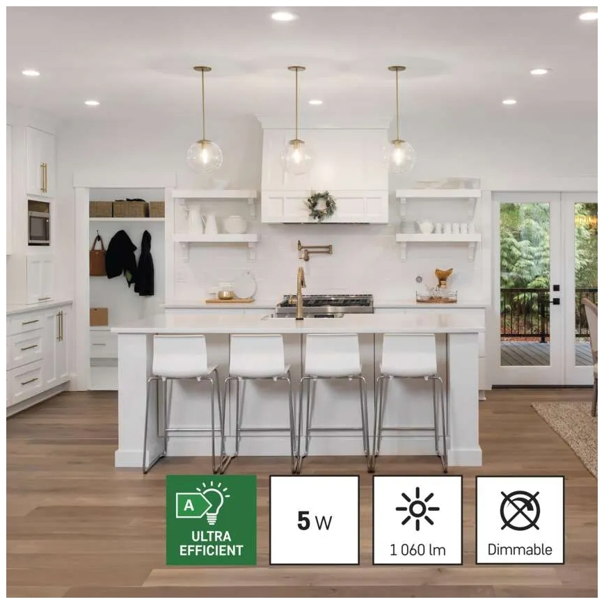 KOMPLEKT 3x LED Pirn FILAMENT A60 E27/5W/230V 4000K Energiaklass A