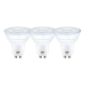 KOMPLEKT 3x LED Pirn GU10/3,1W/230V 2700K - GP