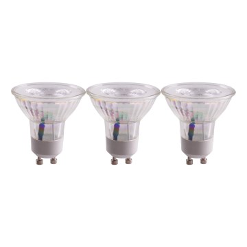 KOMPLEKT 3x LED Pirn GU10/4,5W/230V 4000K