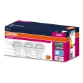 KOMPLEKT 3x LED Pirn PAR16 GU10/6,9W/230V 4000K - Osram