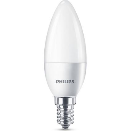 KOMPLEKT 3x LED Pirn Philips B35 E14/5,5W/230V 2700K