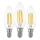 KOMPLEKT 3x LED Pirn VINTAGE C35 E14/7W/230V 2700K - Eglo 110304