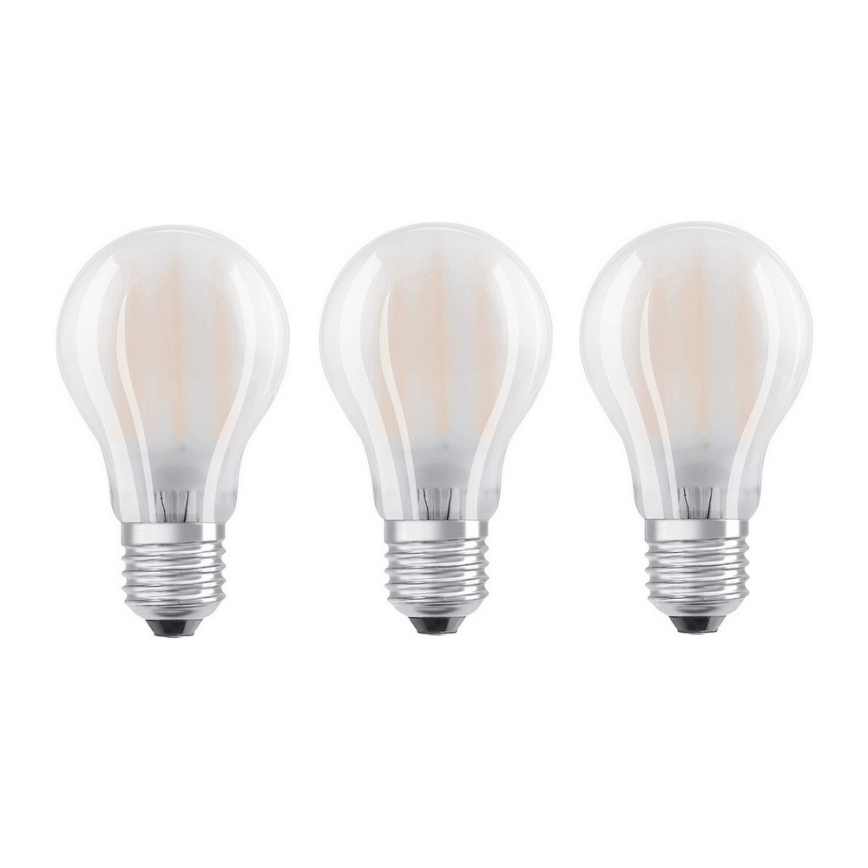 KOMPLEKT 3x LED Pirn VINTAGE E27/7W/230V 2700K - Osram