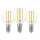 KOMPLEKT 3x LED Pirn VINTAGE P45 E14/7W/230V 2700K - Eglo 110303