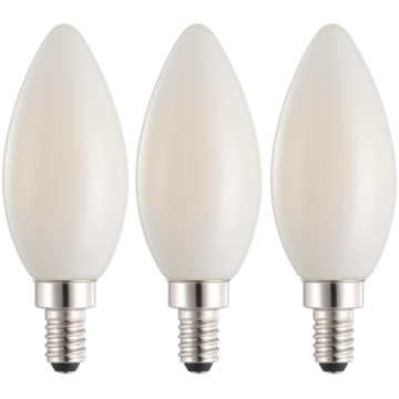 Komplekt 3x LED-pirni C35 E14/2,2W/230V 2700K - Eglo 110444
