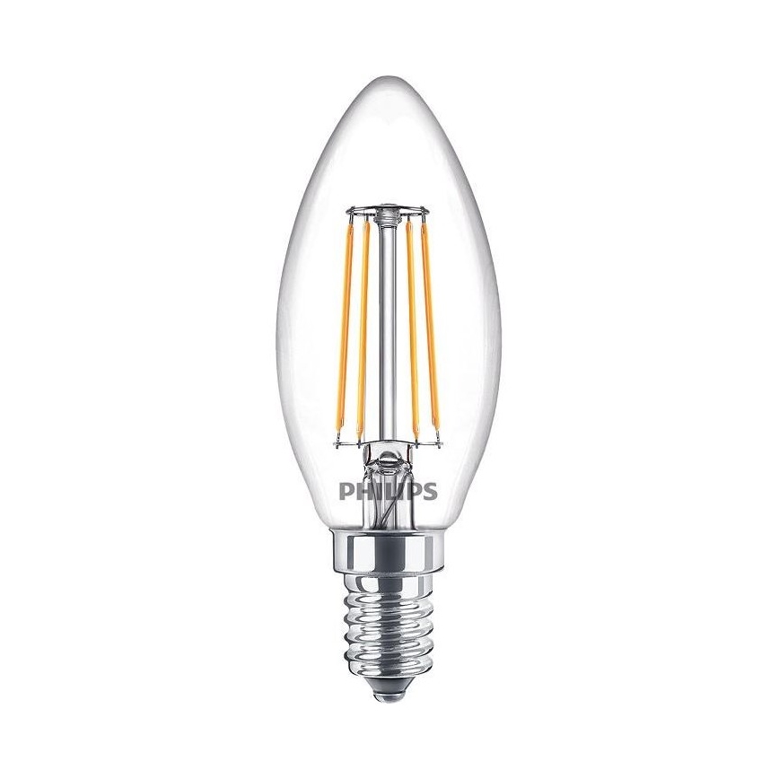 Komplekt 3x LED-pirni VINTAGE Philips B35 E14/4,3W/230V 2700K