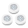KOMPLEKT 3x LED Puutetundlik navigatsioonivalgusti 1xLED/2W/4,5V valge