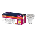 Komplekt 3x LED-reflektorlamp PAR16 GU10/6,9W/230V 2700K 60° - Osram