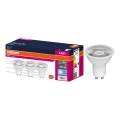 Komplekt 3x LED-reflektorpirn PAR16 GU10/6,9W/230V 4000K 60° - Osram