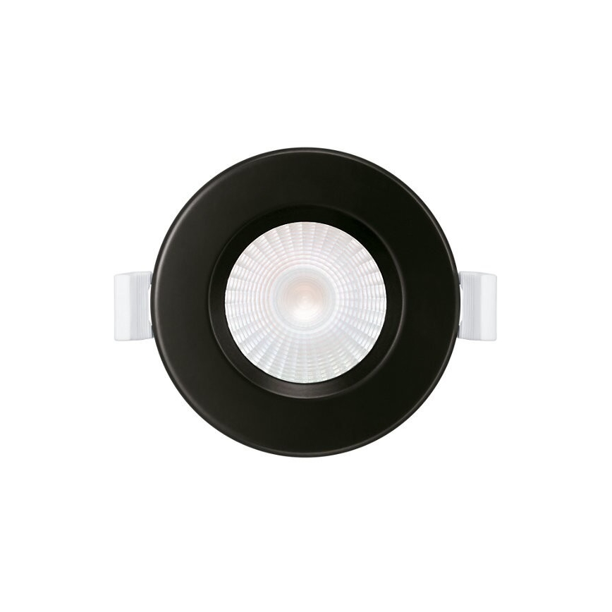 KOMPLEKT 3x LED Süvistatav valgusti vannituppa LED/5,5W/230V 2700K IP65 must