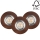 KOMPLEKT 3x LED Süvistatav valgusti VITAR 1xGU10/5W/230V CRI 90 pöök – FSC sertifitseeritud
