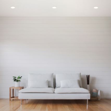 Komplekt 3x LED vannitoa süvistatavad laelambid LED/6W/230V 3000K IP44 valge