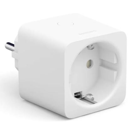 KOMPLEKT 3x Nutikas pistikupesa Philips Hue Nutikas pistik EU SCHUKO