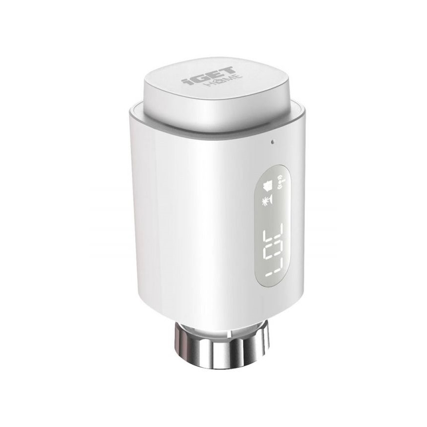 KOMPLEKT 3x Nutikas termostaatpea koos LED dioodidega ekraaniga 2xAA/3V Zigbee