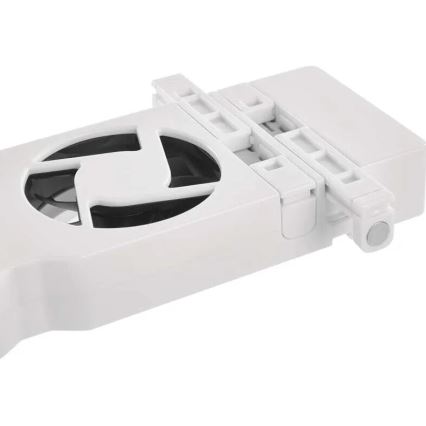 KOMPLEKT 3x Radiaatori ventilaator 5/230V valge