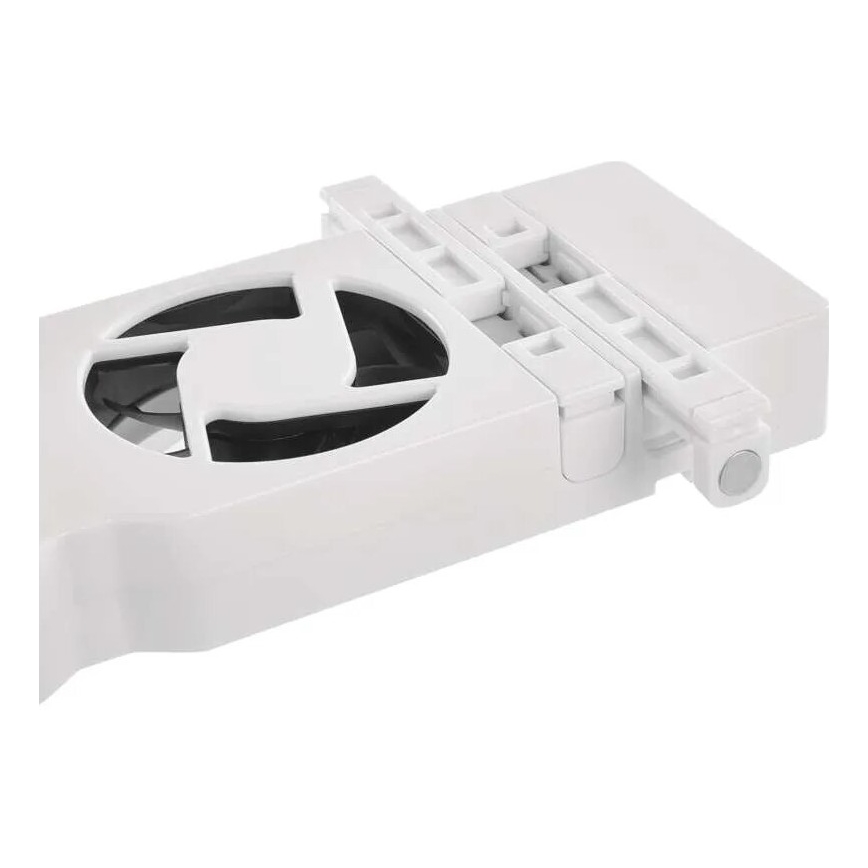 KOMPLEKT 3x Radiaatori ventilaator 5/230V valge
