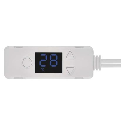 KOMPLEKT 3x Radiaatori ventilaator 5/230V valge