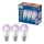 KOMPLEKT 3x RGB-LED hämardatav pirn Philips SMART A60 E27/8,8W/230V 2200-6500K