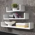 KOMPLEKT 3x Seinariiul TRIO valge