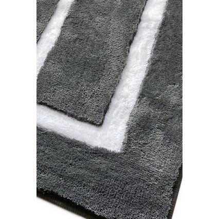 KOMPLEKT 3x Vannitoamatt 60/60/100 cm antratsiit