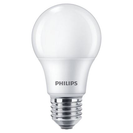 KOMPLEKT 3xLED Pirn Philips A60 E27/8W/230V 4000K