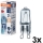 Komplekt 3× ahjupirni HALOPIN G9/40W/230V 2700K - Osram