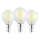 Komplekt 3× LED-pirni P45 E14/2,2W/230V 2700K - Eglo 110441