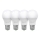 Komplekt 4 x LED Pirn ECOLINE A60 E27/10W/230V 4,000K - Brilagi