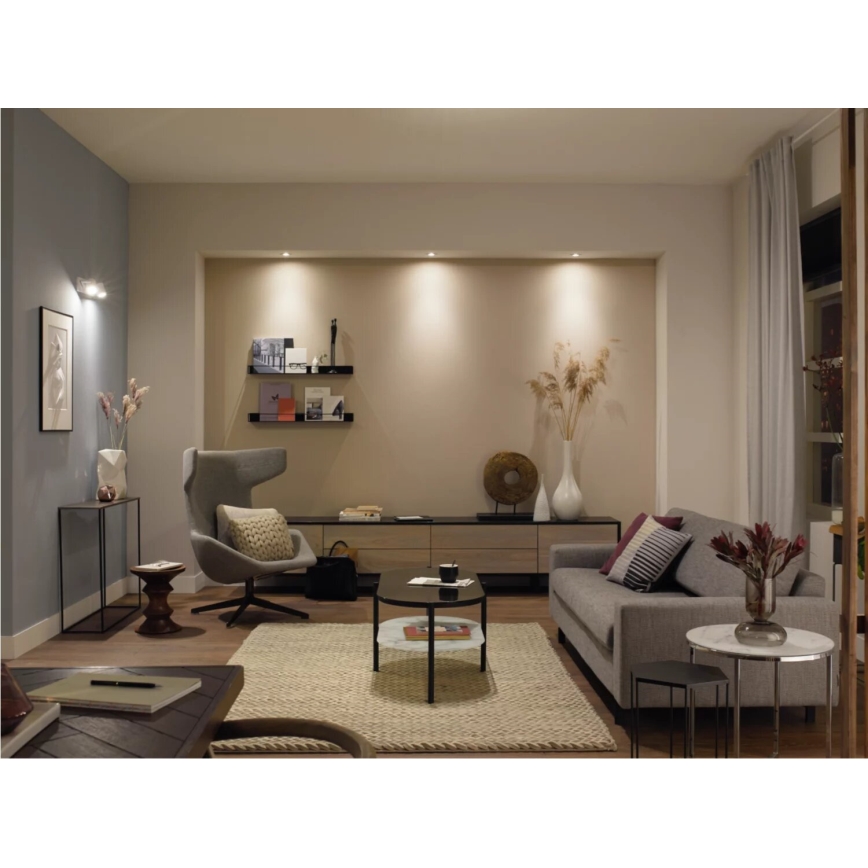 Komplekt 4x hämardatavat Philips Hue WHITE AMBIANCE GU10 LED-pirni, 4,2W/230V, 2200-6500K
