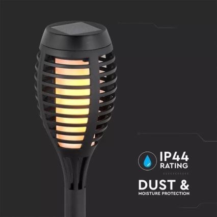 KOMPLEKT 4x LED Päikesepaneeliga valgusti 4xLED/3,6V 1xAAA IP44 100 mAh