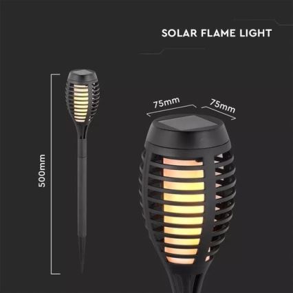 KOMPLEKT 4x LED Päikesepaneeliga valgusti 4xLED/3,6V 1xAAA IP44 100 mAh