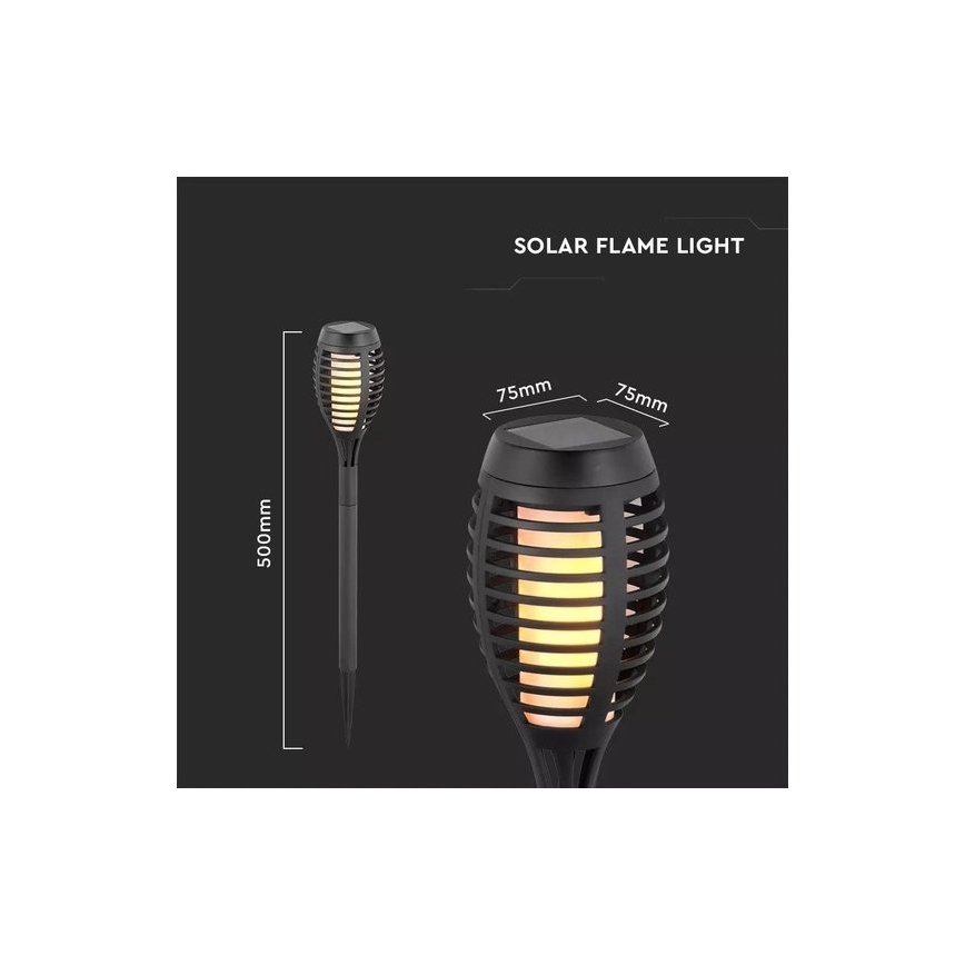 KOMPLEKT 4x LED Päikesepaneeliga valgusti 4xLED/3,6V 1xAAA IP44 100 mAh