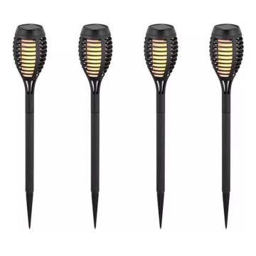 KOMPLEKT 4x LED päikesevalguslamp 4xLED/3,6V 1xAAA IP44 100 mAh