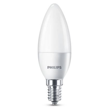 KOMPLEKT 4x LED Pirn Philips E14/5,5W/230V 2700K