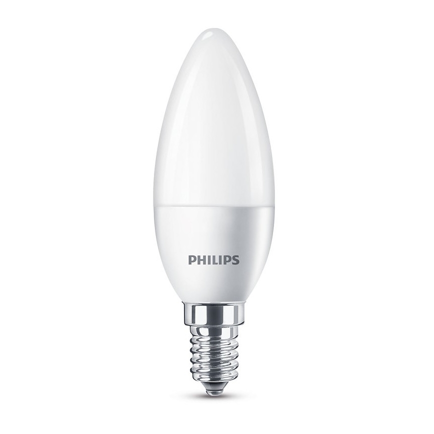 KOMPLEKT 4x LED Pirn Philips E14/5,5W/230V 2700K