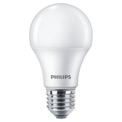 KOMPLEKT 4xLED Pirn Philips A60 E27/10W/230V 4000K