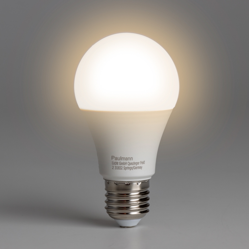 KOMPLEKT 5x LED Pirn A60 E27/9W/230V 2700K - Paulmann 28780