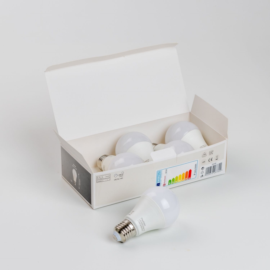 KOMPLEKT 5x LED Pirn A60 E27/9W/230V 2700K - Paulmann 28780