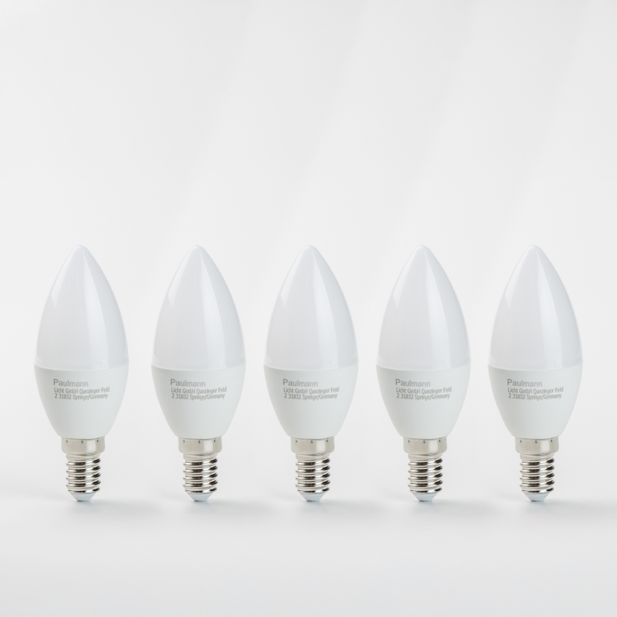 KOMPLEKT 5x LED Pirn E14/5,5W/230V 2700K - Paulmann 28782