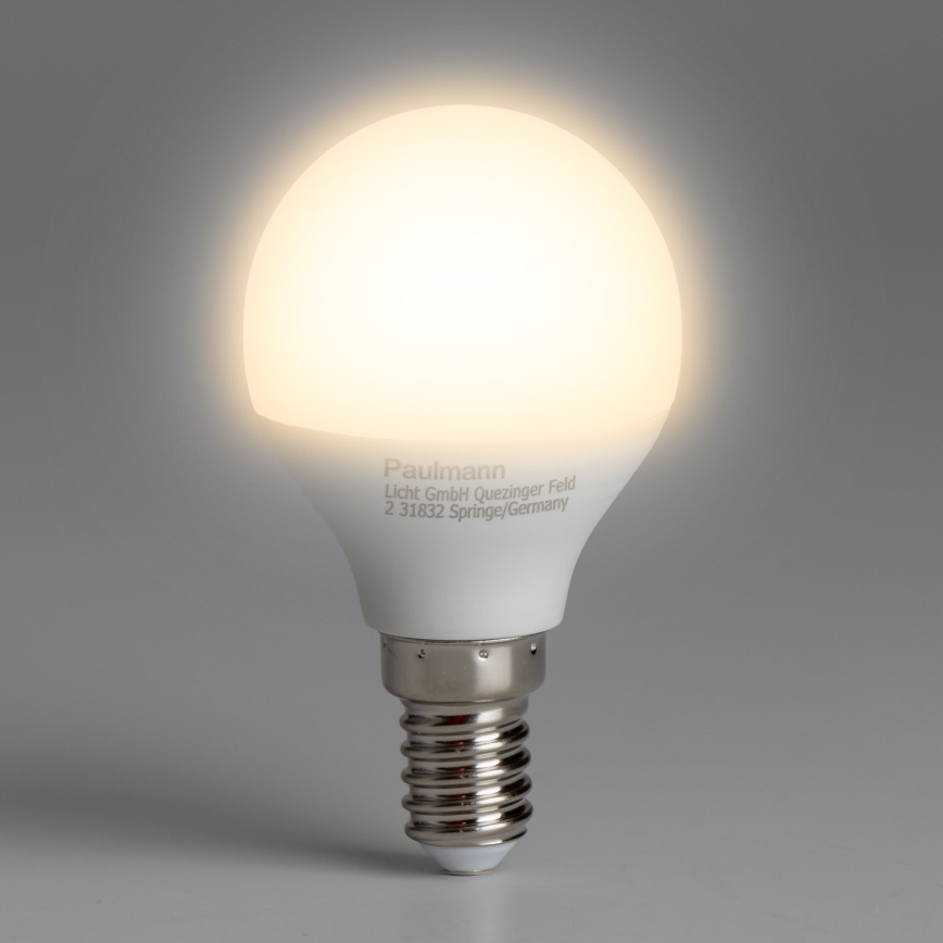 KOMPLEKT 5x LED Pirn P45 E14/5,5W/230V 2700K - Paulmann 28783